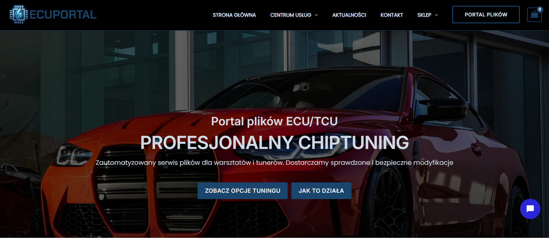 Strona WWW dla tunera Pakiet PRO